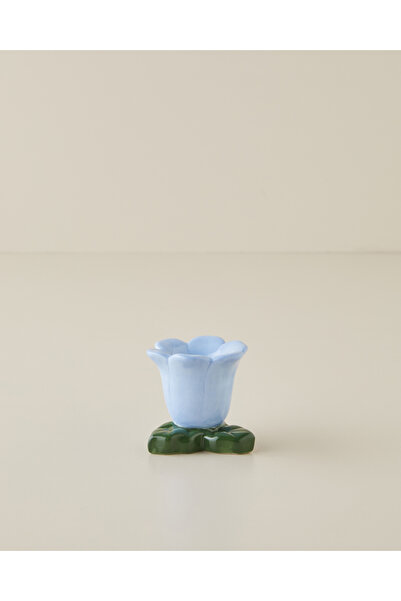 English Home Polte Seramik Dekoratif Obje 6 cm Mavi-yeşil