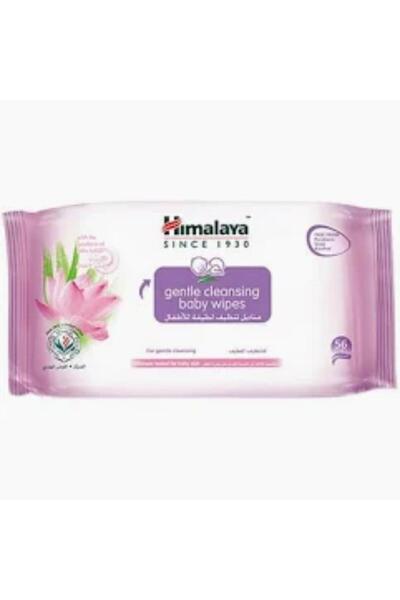 Himalaya Baby Wipes Gentle Cleansing With Indian Lotus And Aloe Vera 56 Wipes