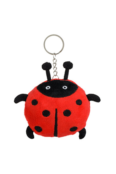 Zumzeria Red Plush Ladybug Keychain for Kids 12cm