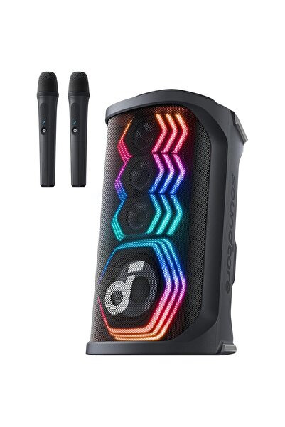 Anker Boxă portabilă SoundCore Rave 3S, 200W, Bluetooth, Karaoke AI, IPX4, Au...