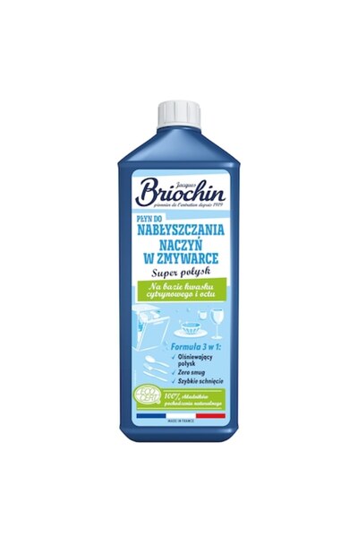 BRIOCHIN Agent de clătire pentru mașina de spălat vase, 750 ml, 3 în 1