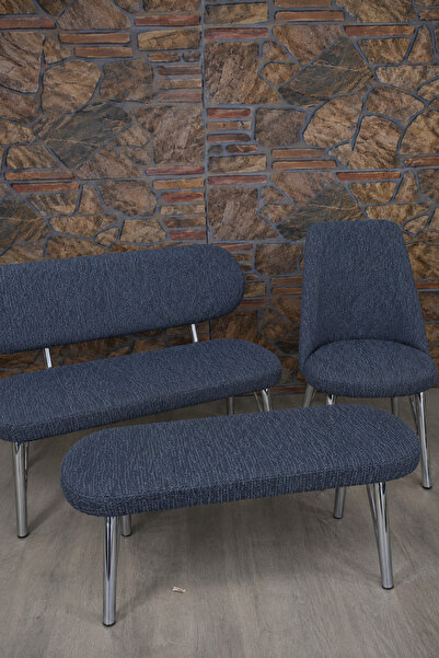 kılıfteks Bench ve Puf Takımı Kılıf Seti - 2 Sandalye, 1 Bench, 1 Puf Örtüsü