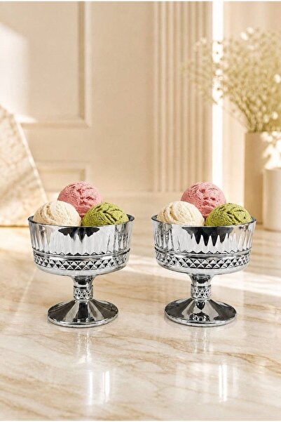 rova tr Gold Series Titanium Coated 2-Piece Glass Presentation Bowl