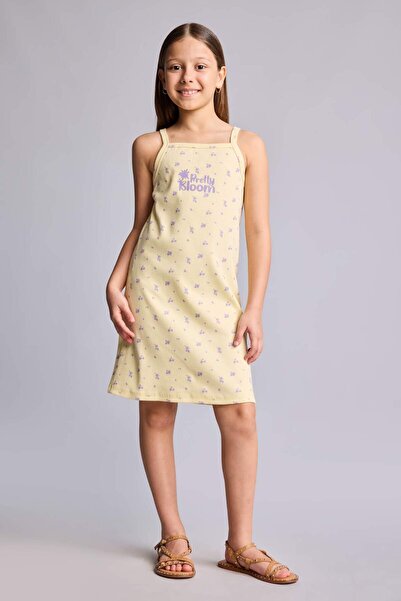 DeFacto Sleeveless Cotton Dress for Girls H2107A826Hs