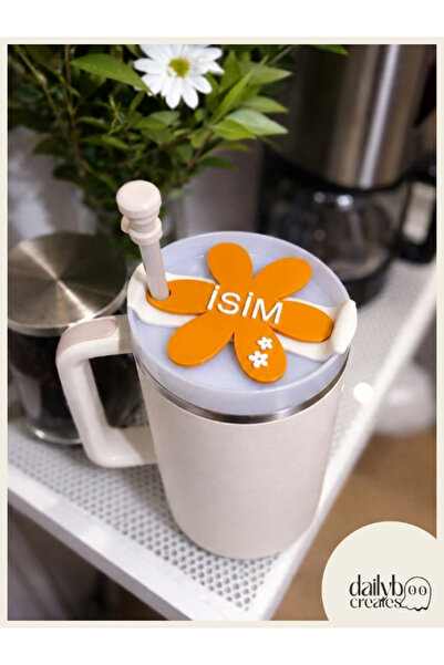 Dailyboo Creates Termos Aksesusarı-Termos Süsü-Kişiselleştirilebilir Aksesuar...