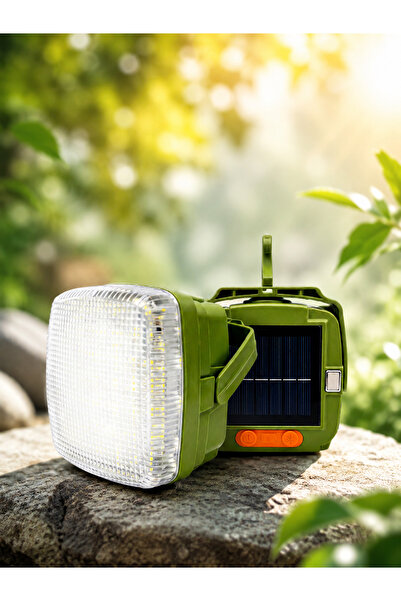 Torcello Taşınabilir Güneş Enerjili LED Fener Outdoor Kamp Lambası