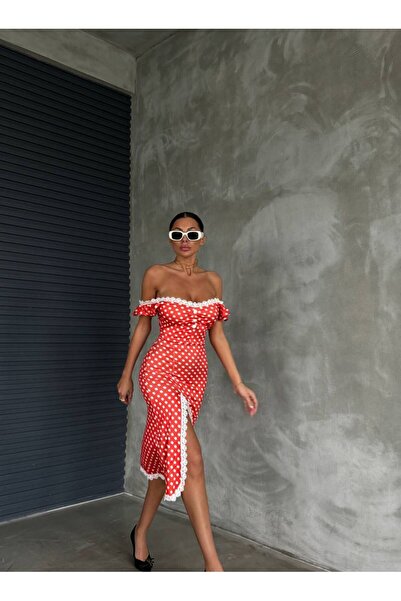 AndraRose Styles Dolce Rosso Dress - Red