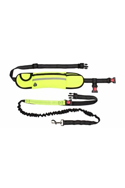 Merco Runner Buddy 1.0 lesă de alergare pentru câini, galbenă