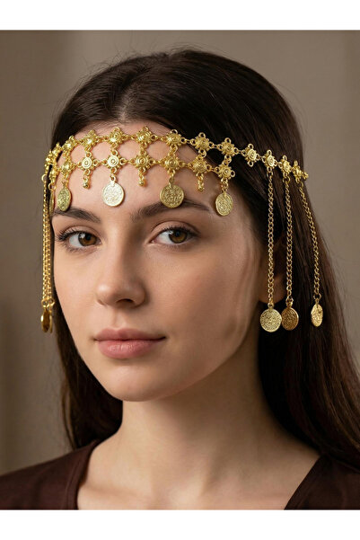 Take Two By Styli Golden Coin Hair Adornment