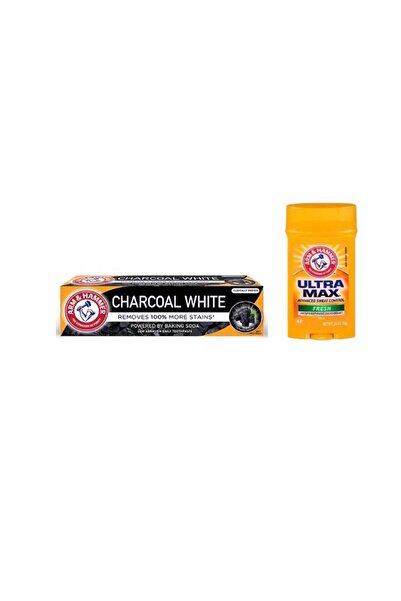 Arm&Hammer Arm & Hammer White Kömür Beyzlatıcı Diş Macunu 75 ml+ Deo Stick 73 gr
