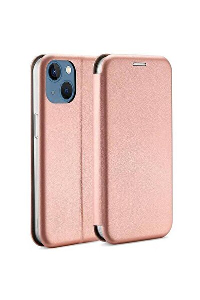 Beline Husă tip carte magnetică iPhone 15 Plus 6,7 " r√≥≈ºowo z≈Çoty/aur roz