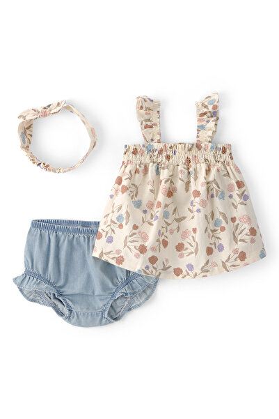 Carter's Baby Girl Top and Bottom Set 3 Months-24 Months Multi-Colored