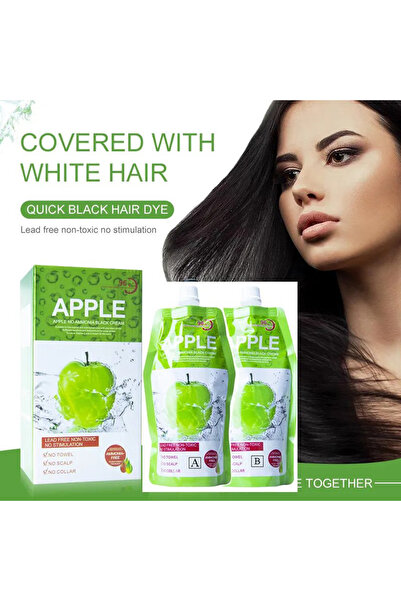 Apple Blossom Naturals كريم تلوين الشعر الطبيعي من أبل 96 خالٍ من الأمونيا 10...