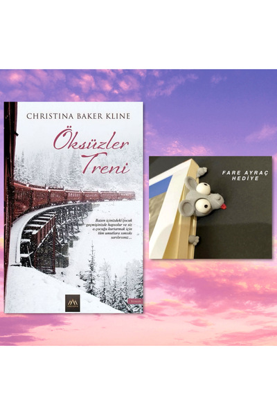 Arkadya Yayınları Mole Train / Mouse with Head Stuck in the Mole Bookmark Gift