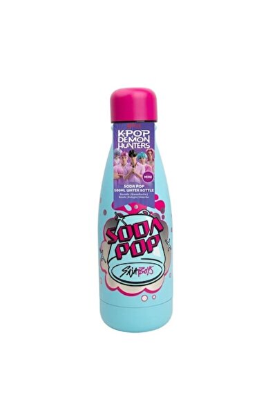 Cinereplicas KPop Demon Hunters mini sticlă de apă, Soda Pop - 500ml