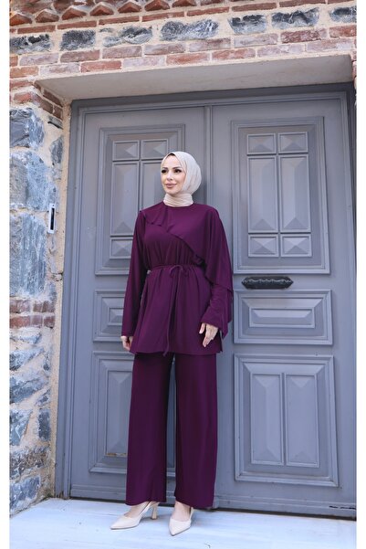 NİSUM MODA Cape Sandy Set