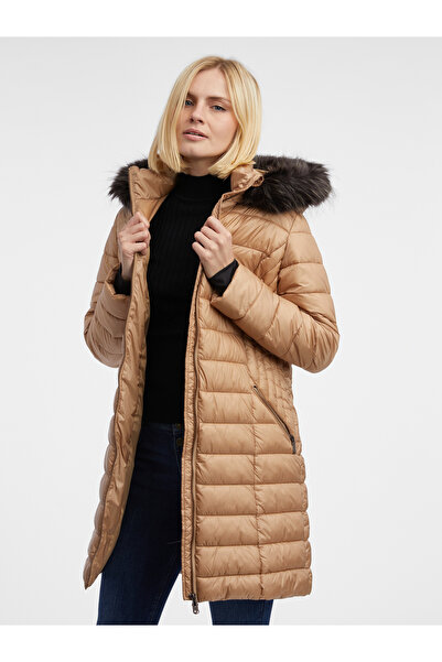 ORSAY Light brown women's quilted coat