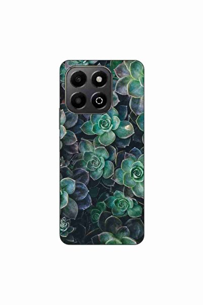 OEM Husa compatibila cu Honor X6b Silicon Gel Tpu Model Flori de Stanca