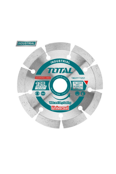 TOTAL Disc debitare beton - 180mm