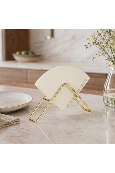 mba decor metal bending art Gold Filtre Kahve Kağıdı Tutucu Metal Kahve Filtresi Standı Organizer