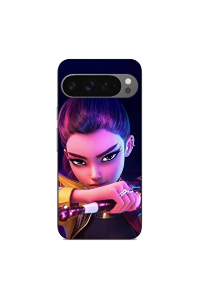 OEM Husa compatibila cu Google Pixel 9 Pro XL Silicon Gel Tpu Model KPop Demo...