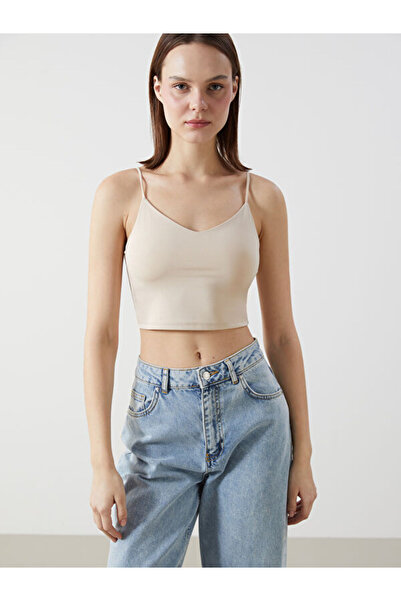 LC Waikiki V Planting Flat Rope Strap Women's Crop from Uzg Store for Style E...
