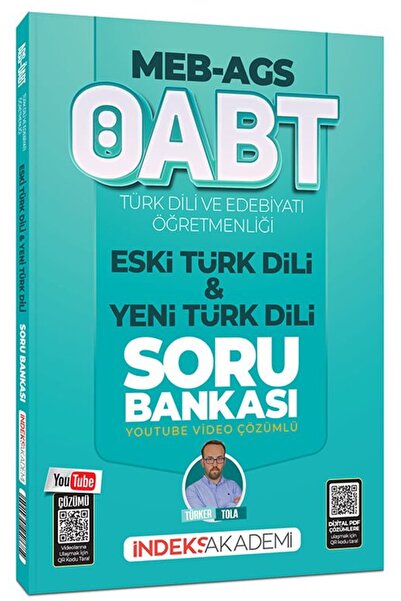 İndeks Akademi 2026 ÖABT MEB-AGS Türk Dili ve Edebiyatı Eski Türk Dili ve Yen...