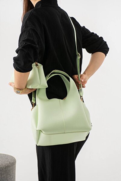 H&D COLLECTİON Women's New Season Puppy Bag (Length 20 Width 23 cm)
