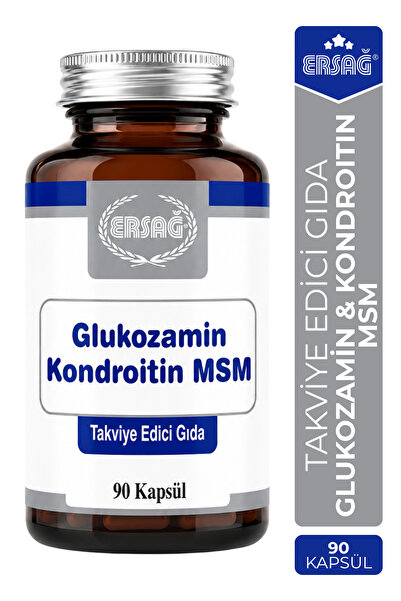 Ersağ Glukozamin Kondroitin MSM Takviye Edici Gıda 90 Kapsül