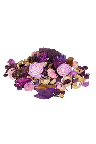 OEM Potpourri decorativ Frunze și flori Mov Roz Lavandă 120g