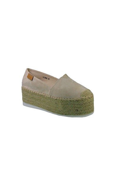 OEM Tsimpolis Shoes U-3806 Γυναικεία Εσπαντρίγια Από Τεχνοκαστόρ Μπέζ