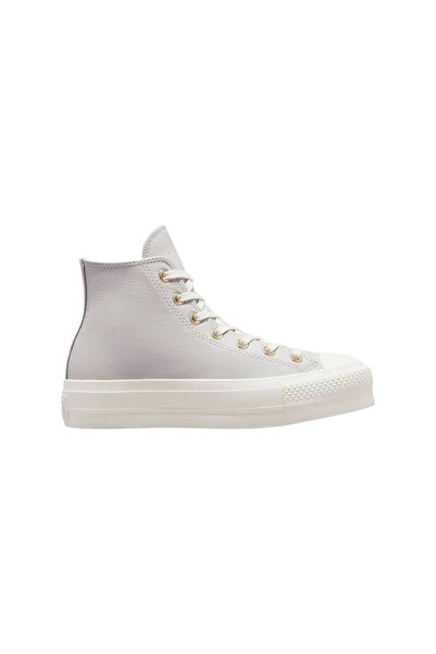 Converse CTAS Lift A03733C Γυναικεία Μποτάκια Λευκά/Γκρι