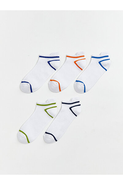 LC Waikiki Boys' 5 Pack Trainer Socks