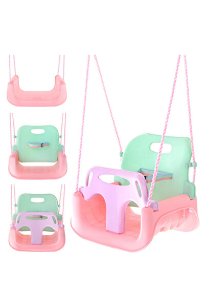 ideal STORE Leagan copii 3 in 1 IdealStore interior exterior roz turcoaz