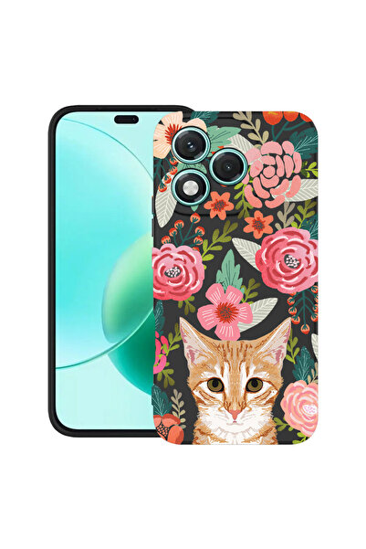 bestcase Θήκη TPU Ultra Slim για Honor 600 Lite, Γάτα και Λουλούδια, 3143710 ...