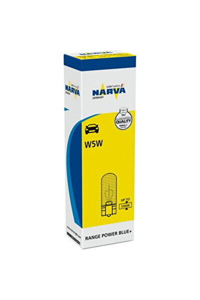 Narva W5W Power Blue (3700K) W5W 12V 5W, pret/1 buc