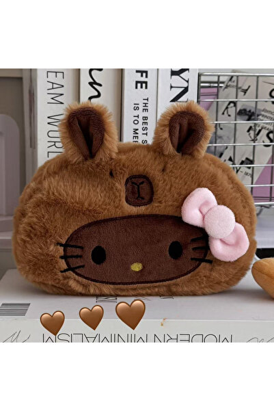 Choice4 Red Hello Kitty Cartoon Pencil Case Stationery Supplies Large Capacit...