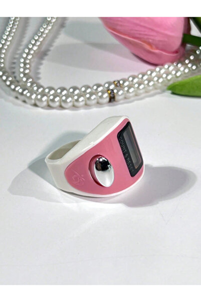 Choice3 Pink Mini Electronic Finger Ring Counter, Dual-Tone Candy Color Porta...