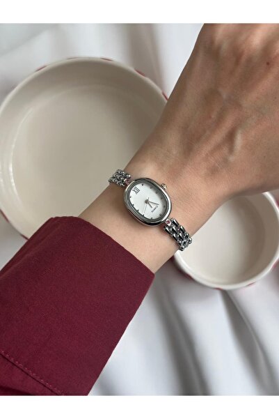 MERW Soly Model Silver Metal Cord Vintage Series Women Wrist Watch