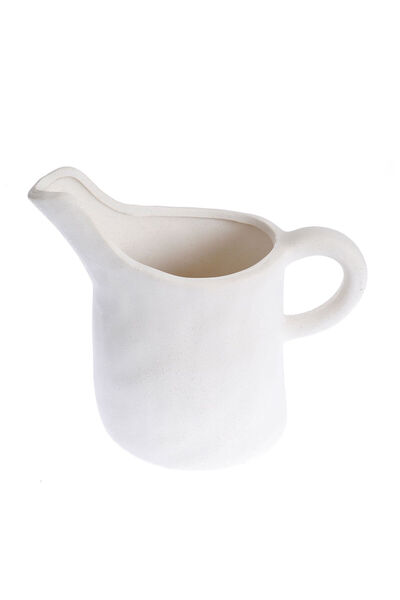 meli melo Minimalist gray vase 23 cm