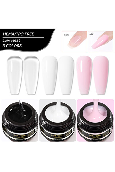 Born Pretty 30 ml Builder Gel (Daha İnce Kıvamlı Versiyon)-15ml