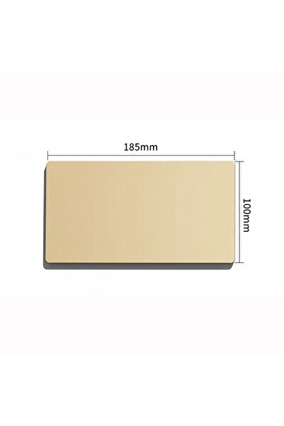 Choice4 غطاء حائط ذهبي 185×100 ملم من النوع 86، غطاء فتحات الحائط ذاتي اللصق،...