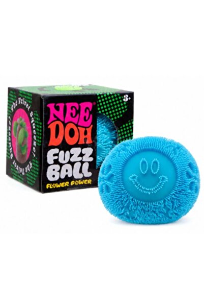 Needoh Minge Antistres Nee Doh Fuzz Ball, Diametru 7 cm, Textura Pufoasa si E...