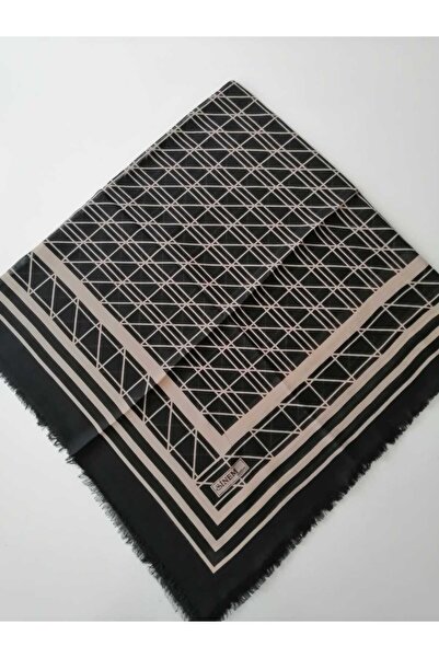 Sinem Flamli Scarf Black-Caramel