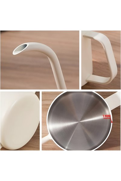 lomex Filter and Drip Pot (V60) White 600ml