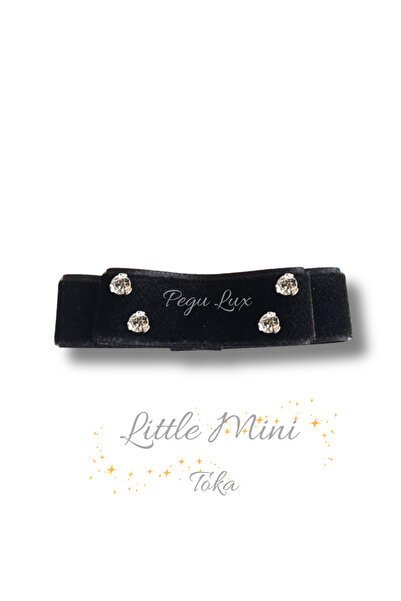 pegu baby collection Little Mini Lux Velvet Clip with Stone Closure 1 Piece, ...