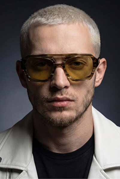 Bilge Karga Mavron New Multicolor Green Men's Sunglasses