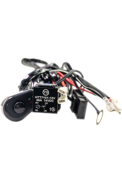 CarGuard Cable with Switch for Bar or Led Projector - two outputs, 12-24V