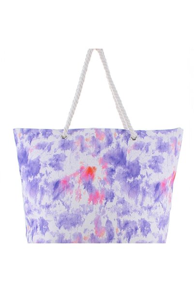 Marina Galanti Mandas Fabric Beach Bag - Purple