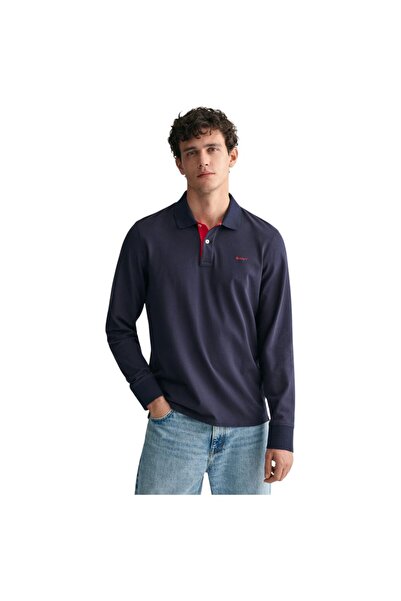 Gant Tricou polo bărbătesc cu mânecă lungă M